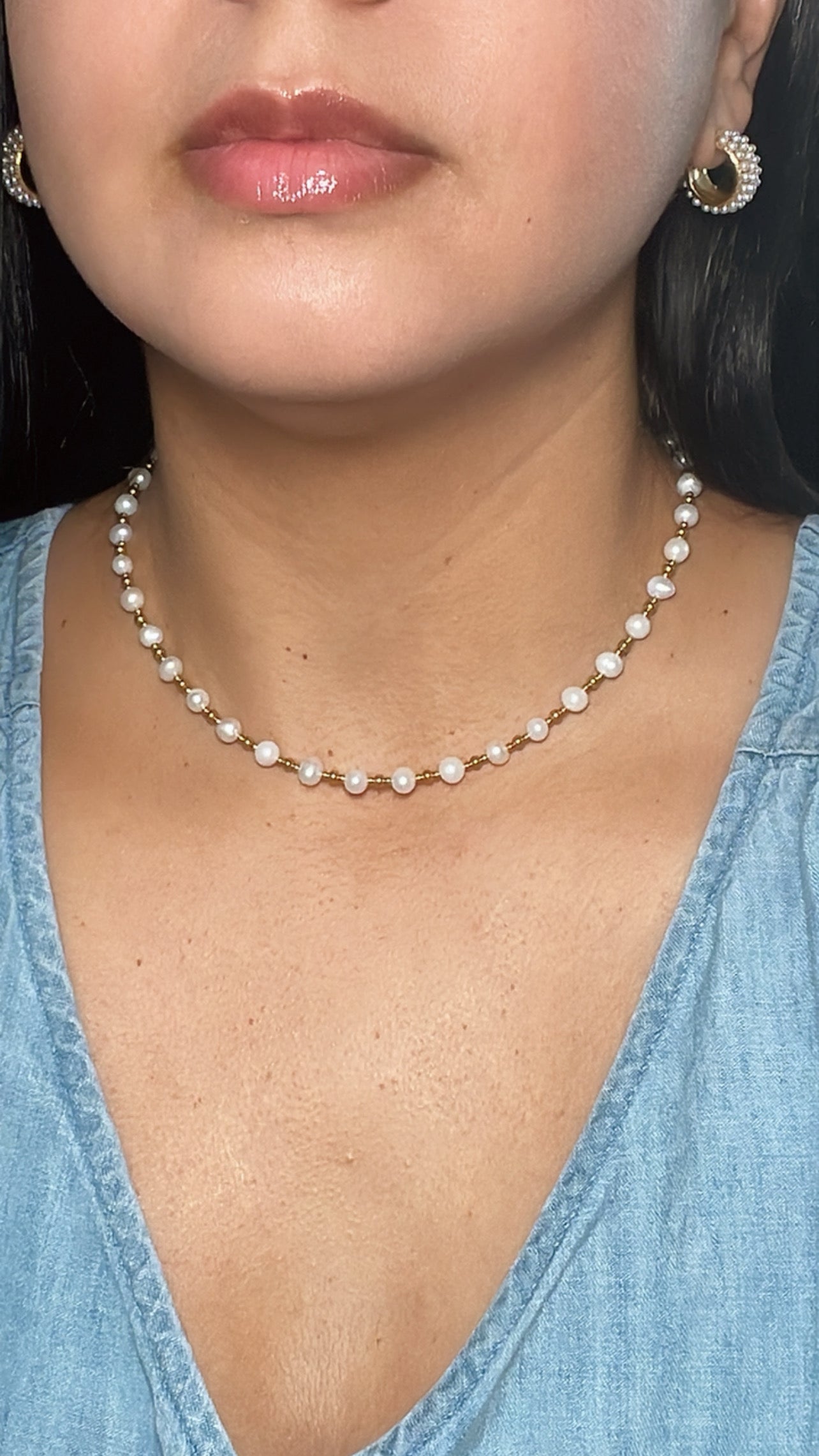 Natural Pearls Necklace