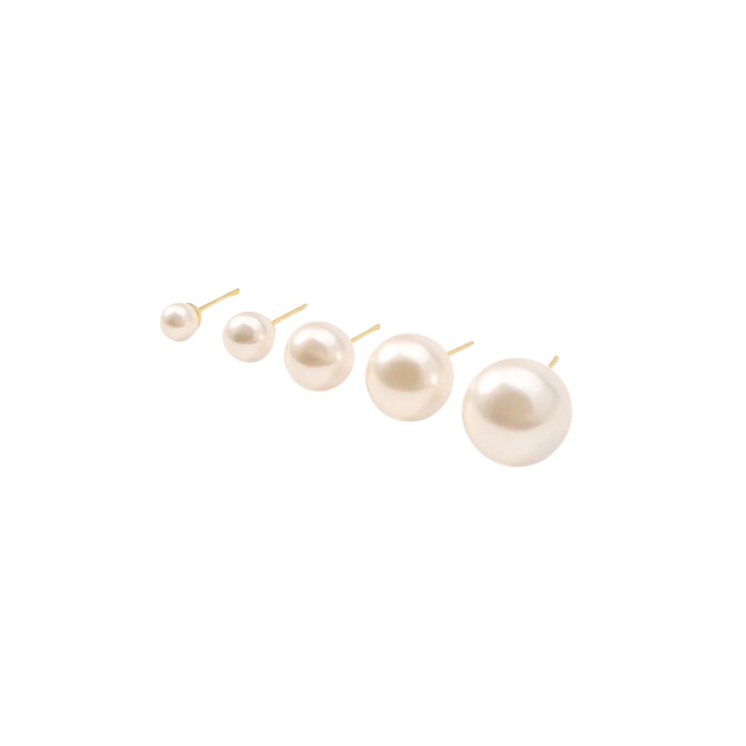 Classic Pearl Studs Earrings