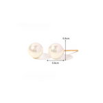 Load image into Gallery viewer, Classic Pearl Studs Earrings
