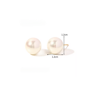 Classic Pearl Studs Earrings