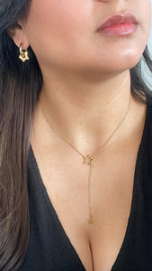 Stars Lariat Necklace