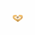 Load image into Gallery viewer, Mini Zirconia Princess Ring
