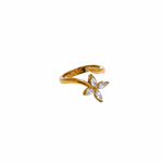 Load image into Gallery viewer, Zirconia Flower Open Ring
