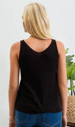 Load image into Gallery viewer, Basic Black Knit Top
