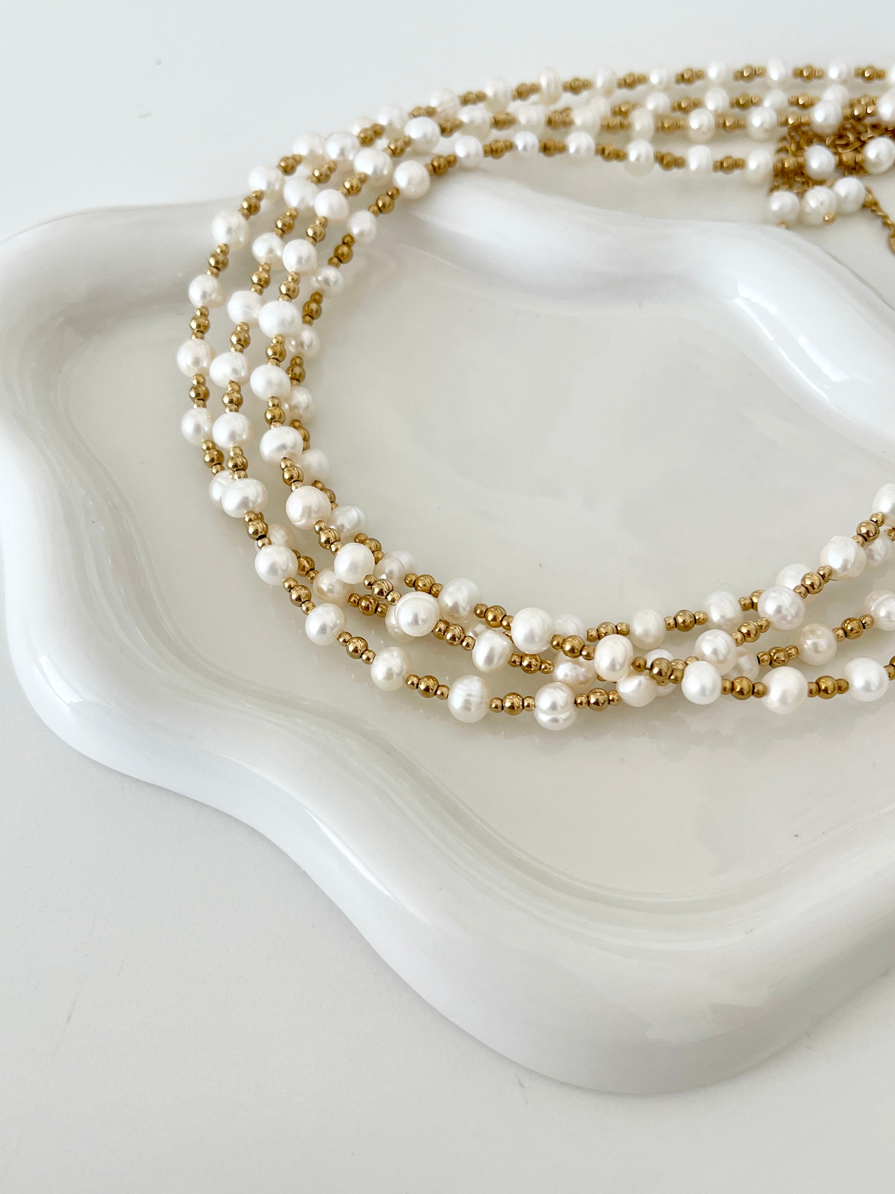 Natural Pearls Necklace