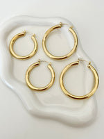 Load image into Gallery viewer, Bold JLO Hoops Earrings (2 sizes available)
