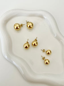 Ball Studs Earrings (3 sizes available)