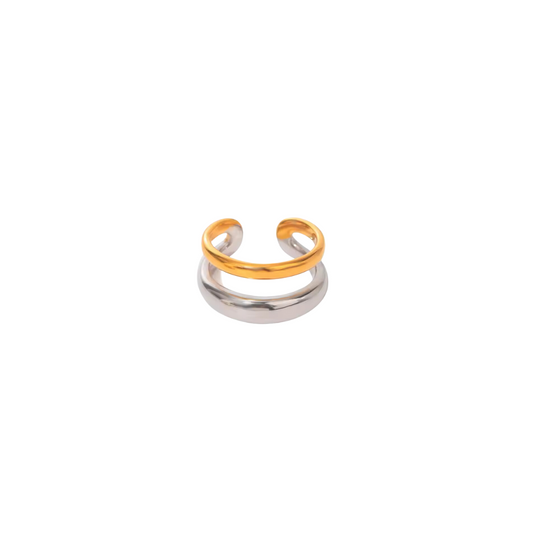 Two Tone Layer Ring (Size 7)