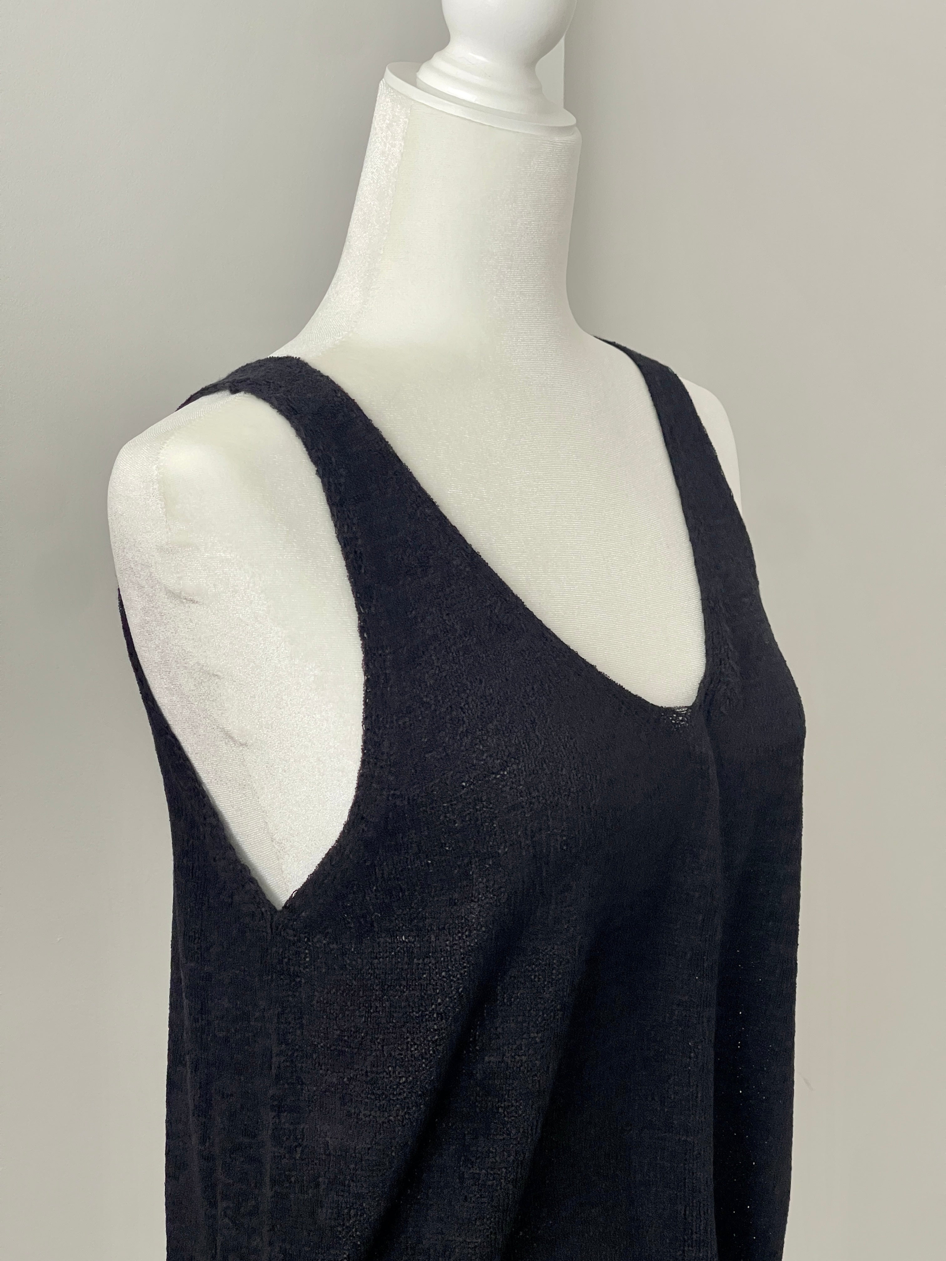 Basic Black Knit Top