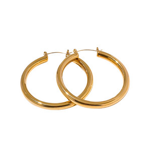 Bold JLO Hoops Earrings (2 sizes available)