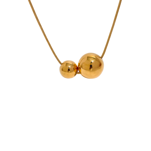 Two Balls Pendant Necklace – Dream Jewel PR