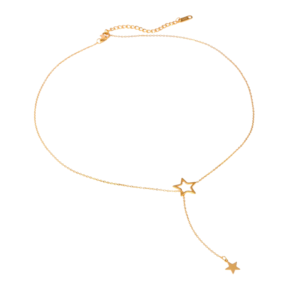 Stars Lariat Necklace