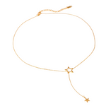 Load image into Gallery viewer, Stars Lariat Necklace
