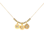 Load image into Gallery viewer, Medal Mom Pendant Necklace
