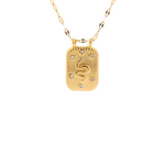 Load image into Gallery viewer, Snake Square Pendant Necklace
